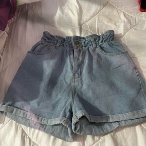 Denim Blue Women's Shorts